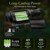 Monocular Night Vision Device 1080P HD Infrared 5x Digital Zoom Hunting Telescope Outdoor Day Night Dual Use Darkness 300m