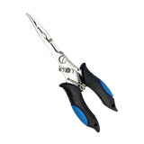 Multi-functional Luya Pliers Stainless Steel Fishing Pliers Fishing Accessories Fish Mouth Pliers Hook with Rubber Handle