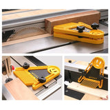 Multi-purpose Feather Loc Board Set Woodworking Engraving Machine Double Featherboards Miter Gauge Slot Woodwork DIY Tools