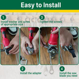 Multifunctional Angle Grinder Modified Multi-purpose Accessories Set With Three Square Nuts Suitable for Various Angle Grinders