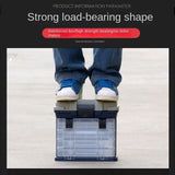 Multifunctional Fishing Tackle Box 4 Tiers Portable Lure Storage Case Tool Box Used As Fishing Kit Bench Hooks Baits Organizer