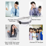 Multifunctional intelligent eye massage instrument music screen vibrating eye massager hot compress eye mask