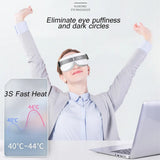Multifunctional intelligent eye massage instrument music screen vibrating eye massager hot compress eye mask