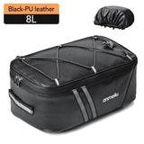 NEWBOLER Bicycle Rear Seat Bag MTB Bike Rack Bag Trunk Pannier Cycling Large Capacity Waterproof Travel Bag With Rain Cover