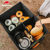 Naturehike Storage Case 30L 60L Wear-resistant Oxford Fishing Bag Foldable Tool Stackable Sundry Box Outdoor Picnic Storage Box