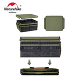 Naturehike Storage Case 30L 60L Wear-resistant Oxford Fishing Bag Foldable Tool Stackable Sundry Box Outdoor Picnic Storage Box