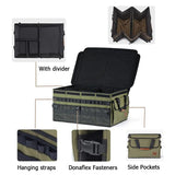 Naturehike Storage Case 30L 60L Wear-resistant Oxford Fishing Bag Foldable Tool Stackable Sundry Box Outdoor Picnic Storage Box