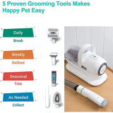 Neabot P1 P2 Pro Pet Grooming Kit Vacuum Suction Dog Cat Hair Professional Combs 5 Proven Grooming Tools For Puppy Animals