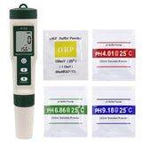 New 10 in 1 Water Quality Tester PH/TDS/EC/SALT/TEMP/S.G/ORP/H2/Fertile/Resistivity Tester Pen For Aquarium Swimming Pool