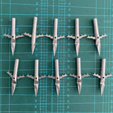 New 20/50pcs Professional Deep Water Fishing Darts Head Fishing Slingshot Catapult Accessories Fishing Darts Arrowhead Tip Tools