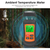 New Multifunctional Digital Wood Moisture Meter Two Needle Wall Cardboard Timber Humidity Tester Moisture Content Detector