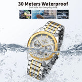 New REWARD Fashion Luxury Man's Watches Chronograph Waterproof Sport Quartz Wrist Watch Top Brand Business Wristwatches for Men