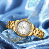 New REWARD Top Brand Luxury Watch for Women Japan Movement Stainless Steel Dress Wristwatch Waterproof Luminous Quartz Watches