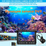Newest 5000mAh Underwater fishing camera for Fishing room4.3"  fishing finder with IR for Diving chamber Underwater video camera