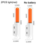 Night Fishing Lights CR425 Lithium Battery USB Charging Set Float Tool Glow Stick LED Fishing Tackle Fluorescent Lamp Tools