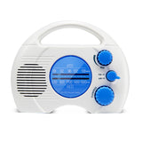 New home portable waterproof radio AM FM mini radio bathroom radio with card.