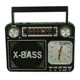 MEIER M-U35 Quartz Clock Radio Receiver Multi Band Mp3 Player Usb Am/fm Radio