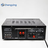High power household power amplifier 12V/220V Bluetooth EQ equalizer car outdoor K song dual-purpose power amplifier wholesale