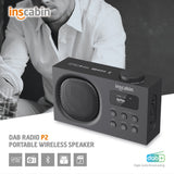Portable audio DAB digital radio DAB/DAB+/FM radio