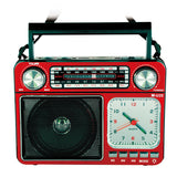 MEIER M-U35 Quartz Clock Radio Receiver Multi Band Mp3 Player Usb Am/fm Radio