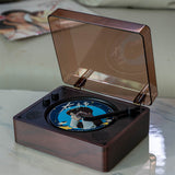 Household retro Bluetooth CD player audio music player album prenatal education machine CD player wholesale decoration gifts