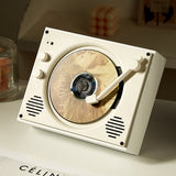Retro wall-mounted cd player listen to the album English Bluetooth play repeat home CD player