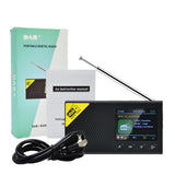 DAB radio, fully automatic portable digital display radio, Bluetooth DAB+AM radio