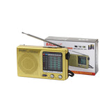 Full band vintage radio cross-border portable retro radio multifunctional mini radio