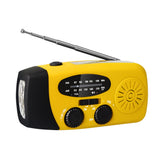 Wholesale portable handheld solar radio AM FM emergency charging radio 1200mAh by manufacturer