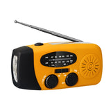 Wholesale portable handheld solar radio AM FM emergency charging radio 1200mAh by manufacturer
