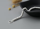 925 Sterling Silver Ethnic Style Women's Literary Forest Bracelet