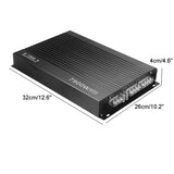 New car audio power amplification power aluminum alloy audio 12V car four-way power amplifier 4 channels