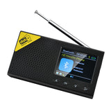 DAB radio, fully automatic portable digital display radio, Bluetooth DAB+AM radio