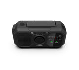 Multifunctional emergency radio, disaster prevention and relief, flashlight lighting, hand operated power generation, mobile charging bank