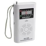 Mini Portable Radio Old Vintage Pointer Radio Small Multifunctional FM/AM Radio