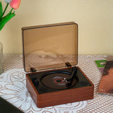 Household retro Bluetooth CD player audio music player album prenatal education machine CD player wholesale decoration gifts