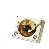 Retro wall-mounted cd player listen to the album English Bluetooth play repeat home CD player