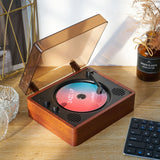 Vintage multifunction cd player portable birthday gift bluetooth speaker desktop home cd player