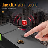 Outdoor hand-cranked solar rechargeable radio multifunctional emergency radio card Bluetooth speaker.