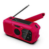 Multifunctional emergency radio, disaster prevention and relief, flashlight lighting, hand operated power generation, mobile charging bank