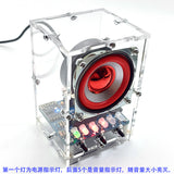 Bluetooth audio assembly parts LM386 speaker amplifier production kit teaching and practical training parts with level indication