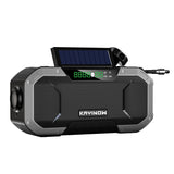 Outdoor hand-cranked solar rechargeable radio multifunctional emergency radio card Bluetooth speaker.