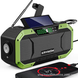 Radio Emergency Multifunctional Hand-cranked Power Generation Outdoor Disaster Prevention Radio Factory Wholesale Solar Radio