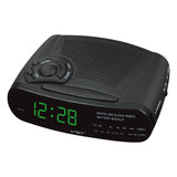 Clock controlled radio alarm clock with AM and FM channel radio multiple sets of alarm clocks with snooze function LED clock