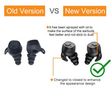 OPSMEN Earmor NEW ITEM Tactical Communication Pickup Noise Reduction headphones earplugs M20 Beta Electronic Earplug Black New