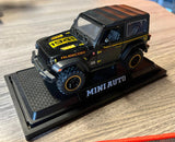 Off-Road 7 Door for Wrangler Diecast Toy Car Model, 1/32 Scale Metal Alloy Vehicle for Kids Boys Girls Adults, Doors Open, Light