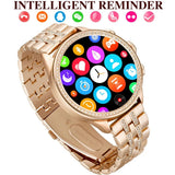 Ola Esporte Women Smart Watch Lady Flash Diamond SmartWatch Three Buttons Phone Call Bluetooth Sport Bracelet Heart Rate Monitor