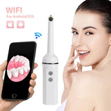 Oral Endoscope Camara 1080P HD Wifi Oral Endoscope 6 Adjustable Lights Intraoral Camera HD Video For Android IOS Teeth Endoscope