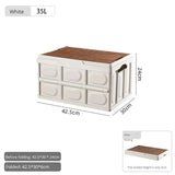 Outdoor Camping 35L Folding Storage Box Household Car Trunk Storage Convenient Organizing Box