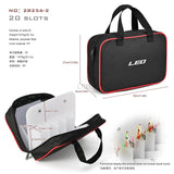 Outdoor Fish Hook Container Fishook Storage Case EVA Hard Shell Portable Wood Shrimp Lure Bait Bag Fishing Tool Boxes